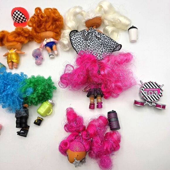 LOL Surprise Hair Goals Tots Dolls Bundle - Picture 9 of 16
